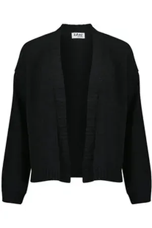 Blue Seven Strickjacke Strickjacke DARK&BOLD (1-tlg) schwarz 40