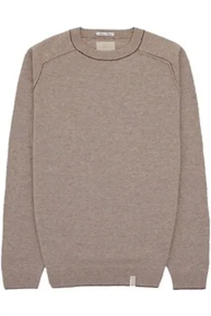 Colours & Sons Stillpullover Herren Pullover Wolle - beige XXL (1-tlg) beige XXL