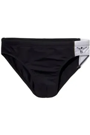 CHIEMSEE Badeslip mit Kontrasteinsätzen schwarz 6