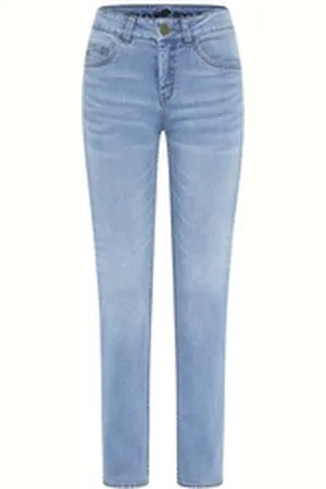 Polo Sylt Straight-Jeans mit entspannter Passform (1-tlg) blau 32/30