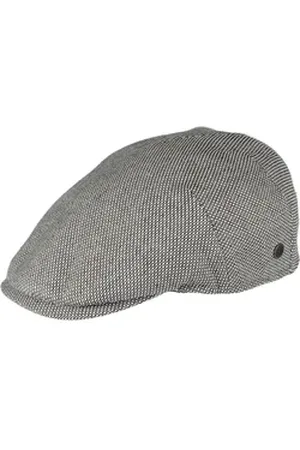 Bugatti Schiebermütze sommerliche schmale Form Strukturstoff beige 57