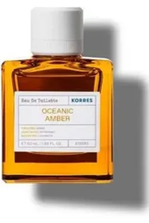 Korres Eau de Toilette Oceanic Amber 50ml, Orientalisch, maskuliner Duft