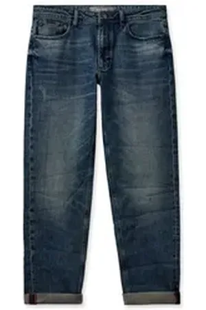 Mos Mosh Boyfriend-Jeans blau 32/Ankle