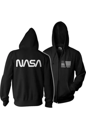 Nasa Kapuzenpullover schwarz S