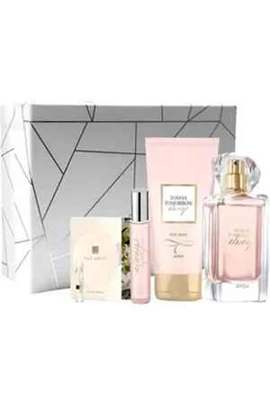 Avon Eau de Parfum TTA ALWAYS Box Set: Eau de Parfum 50ml, Bodylotion 125ml, Spray 10ml, 5-tlg., Duft- und Pflegeset mit eleganter Geschenkverpackung