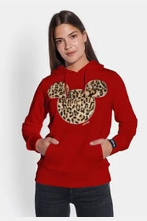 Course Kapuzenpullover Mickey Mouse (1-tlg) rot XS