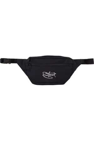 2Stoned Bauchtasche Reise-Hüfttasche Travel mit Stick für Erwachsene und Teenager, Größe XL, 33 cm breit und 14 cm hoch schwarz