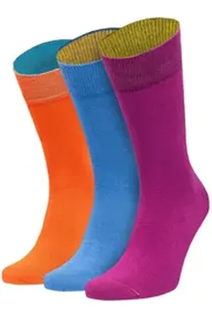Von Jungfeld Kurzsocken 3er Pack Damen Socken, Geschenkbox bunt 35-38