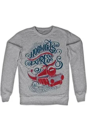 Harry Potter Rundhalspullover grau XL