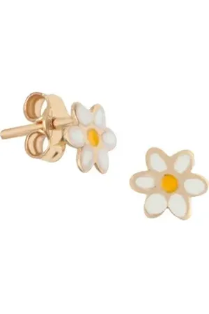 FAVS Paar Ohrstecker Mädchen-Kinderohrring 375er Gelbgold gelb