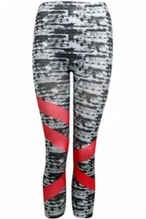 Capelli new york Yogaleggings 7/8 Sport Leggings Graphic grau L/XL
