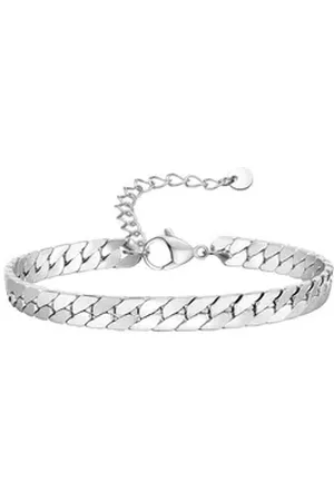 Karma Edelstahlarmband Männerschmuck Herren Silber modern Armband Edelstahl Herrenarmband (Karabinerverschluss, Edelstahlherrenarmband modern Metallarmband), Herrenschmuck Geschenk füf Ihn Silberfarben
