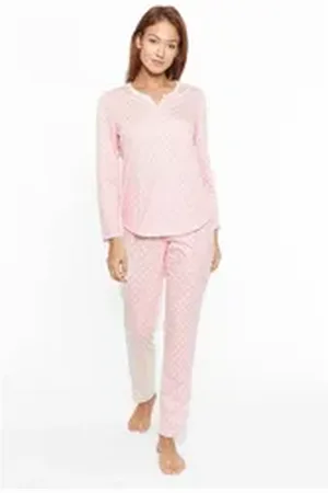 Rösch Pyjama 1884146 blau|rosa 46