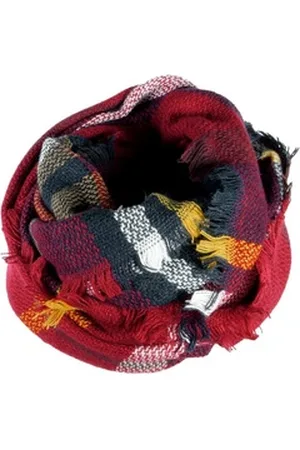 cosey Loop Bunter Schal (Loop-Schal), XL Größe in verschiedenen Farben rot