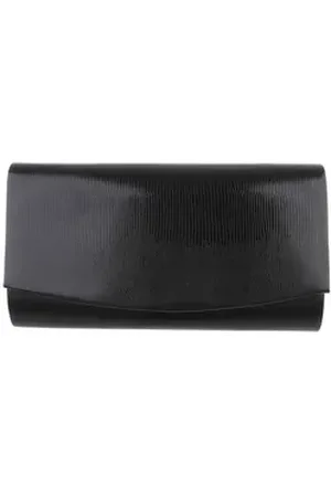 Ital-Design Schultertasche Kleine, Damentasche clutch schultertasche in Schwarz schwarz