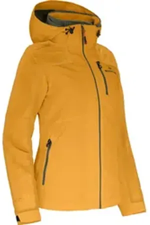 Bergson Regenjacke KURRIKA Damen Regenjacke, Netzfutter, 20000 mm Wassersäule, Normalgrößen, gold normal | 40