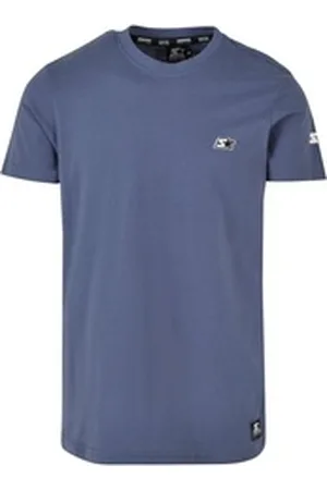 Starter Black Label Kurzarmshirt Black Label Herren Essential Jersey (1-tlg) blau S