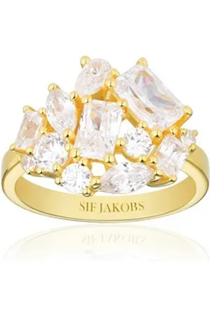 Sif Jakobs Silberring goldfarben 50