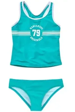 KangaROOS Tankini Sporty mit sportlichem Frontdruck blau 158/164