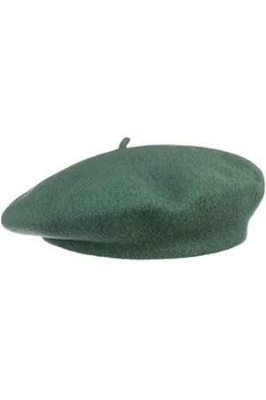 Barascon Baskenmütze (1-St) Wollbaske, Made in the EU grün