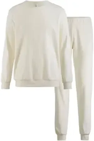 hessnatur Pyjama PureNATURE aus reiner Bio-Baumwolle (2 tlg) beige 56