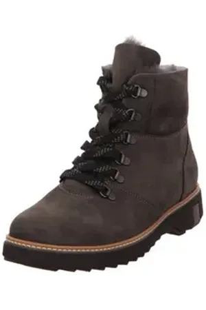 Waldläufer Waldläufer Schnür-Stiefeletten für Damen in grau grau Stiefel (1-tlg) grau 38,5 EU