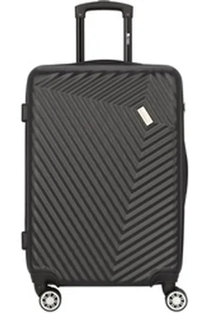 Mano Hartschalen-Trolley Don Carlo, 4 Rollen, ABS schwarz