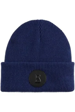 Bogner Strickmütze blau