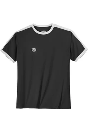 Adamo Rundhalsshirt Übergrößen Funktionsshirt schwarz schwarz 10XL