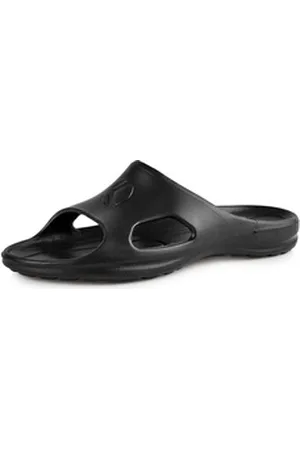 Ladeheid Damen leichte EVA Badelatschen Gartenschuhe Badepantolette KL039D Clog schwarz 39 EU