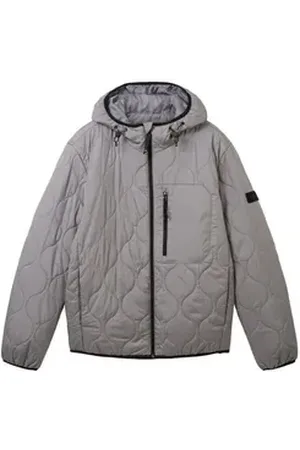 TOM TAILOR Langjacke grau L