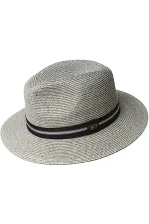 Bailey 44 Strohhut Hester Fedora grau L