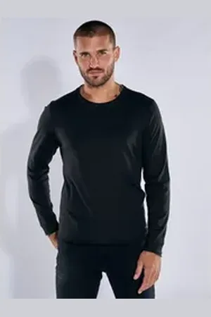 EMILIO ADANI Langarmshirt Langarm-Shirt "My Favorite" schwarz L