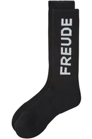 BMW Langsocken (1-Paar) mit "Freude-Schriftzug schwarz 43-46