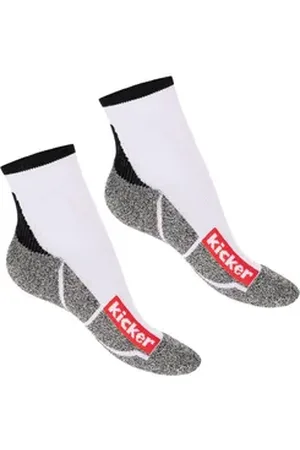 Kickers Sportsocken Sport Funktionssocken für Damen und Herren weiß 39-42