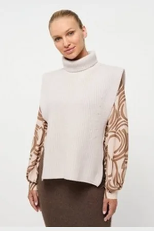 ETERNA Rollkragenpullover beige L