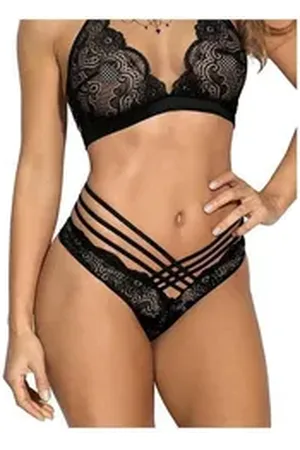 Axami String V-9018 string black - (L,M,S,XL) schwarz S
