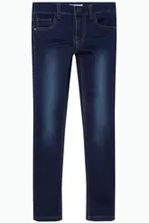 NAME IT Skinny-fit-Jeans Theo (1-tlg) blau 140