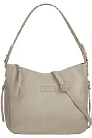 Bruno Banani Shopper, echt Leder beige