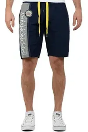Geographical Norway Badehose Herren Badehose baqweenishi Men mit besonderem Look blau S
