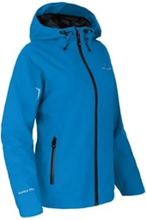Bergson Regenjacke HELLI Damen Regenjacke, Netzfutter, 12000 mm Wassersäule, Normalgrößen, blau blau normal | 36