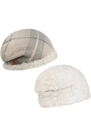 Mayser Beanie (1-St) Damenmütze mit Futter, Made in the EU beige