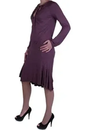 Diesel Wickelkleid Damen Kleid Wickelkleid "Argentat Vestito" rot S