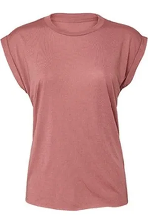 Bella T-Shirt 1er/2er Pack Damen Loose T-Shirt für Frauen u. Mädchen mit längerem Rücken und weiter Passform - verschiedene Farben rot L
