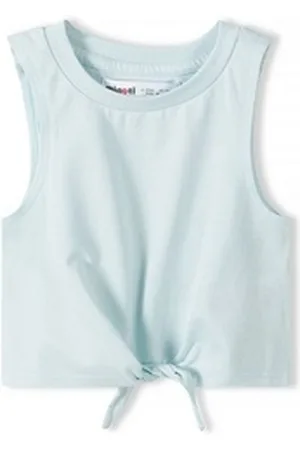 Minoti Tanktop Trägertop mit Knotendetail (12m-14y) blau 86-92cm