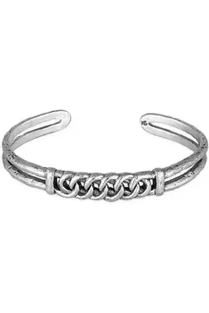Haze & Glory Armreif Armreif - Chain Game 925 Silber silberfarben