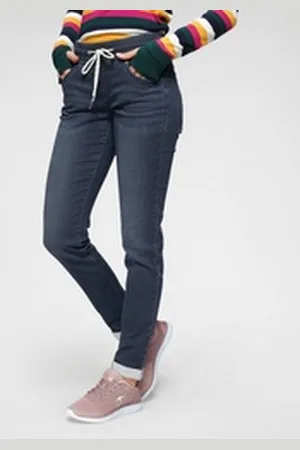 KangaROOS Bequeme Jeans elastische Passform, gerade Beinform blau 48 (XL)