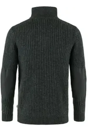 Fjällräven Kapuzensweatshirt Övik Half Zip Knit M L