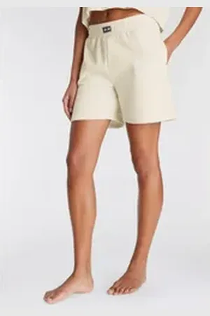 Lascana Sweathose mit geripptem Hosenbund, Loungewear, Loungeanzug beige 32/34