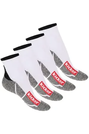 Kickers Sportsocken Sport Funktionssocken für Damen und Herren weiß 43-46